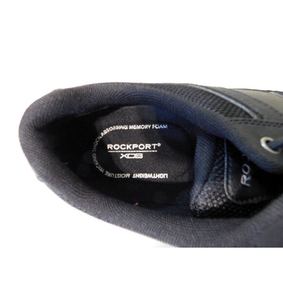 Rockport Mens Get Your Kicks Mudguard Blucher Shoes Size 10 M Black Lightweight - Picture 7 of 10